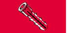Midwest Fastener Ribbed Plastic Anchor Kit #6 - 8 x 7/8"