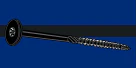 Midwest Fastener SaberDrive Platinum Structural Screws 5/16" x 6"