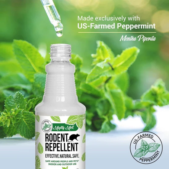 Mighty Mint Peppermint Oil Rodent Repellent Spray - Image 4