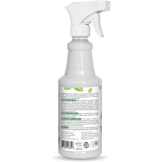 Mighty Mint Peppermint Oil Rodent Repellent Spray - Image 5
