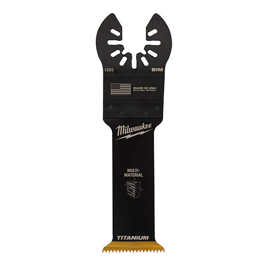 Milwaukee® Open-Lok™1 1/4" Titanium Enhanced Bi-Metal Multi-Material Blade 1pk