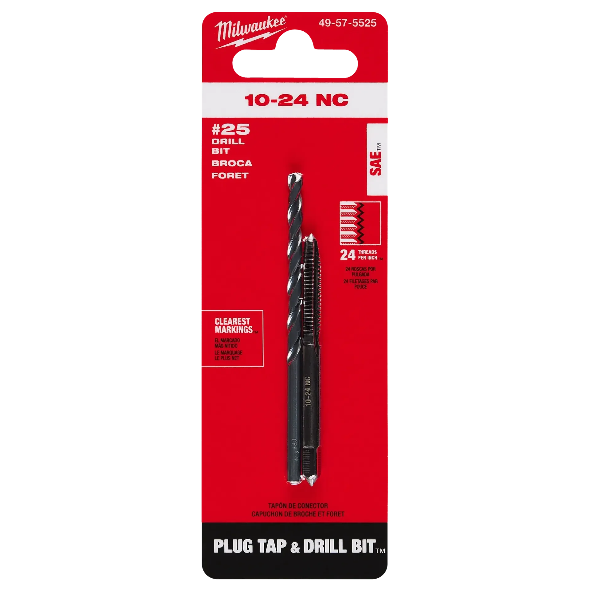 MILWAUKEE® Straight Flute Plug Tap & Drill Bit - Image 11