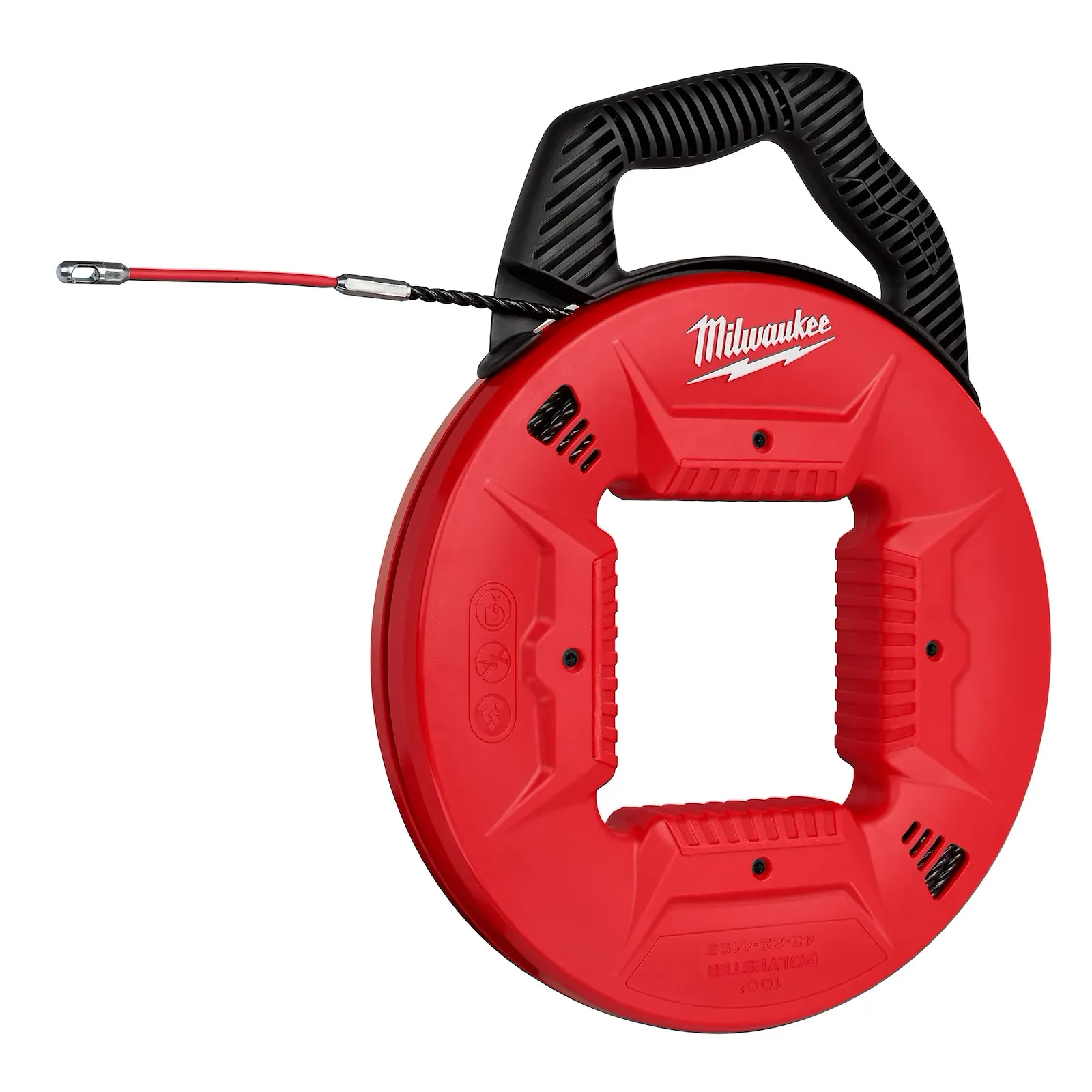 Milwaukee 100' Polyester Fish Tape w/ Flexible Metal Leader - Image 3
