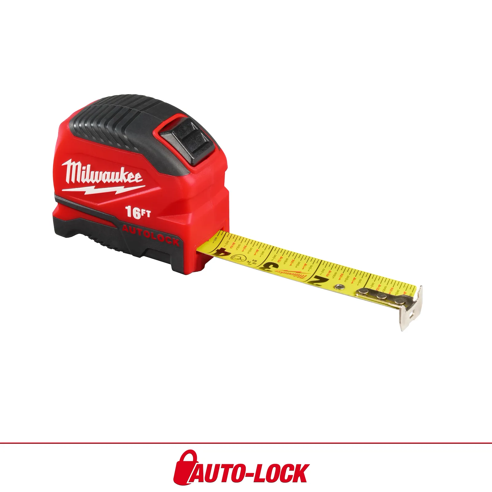 Milwaukee 16ft Auto-Lock Tape Measure