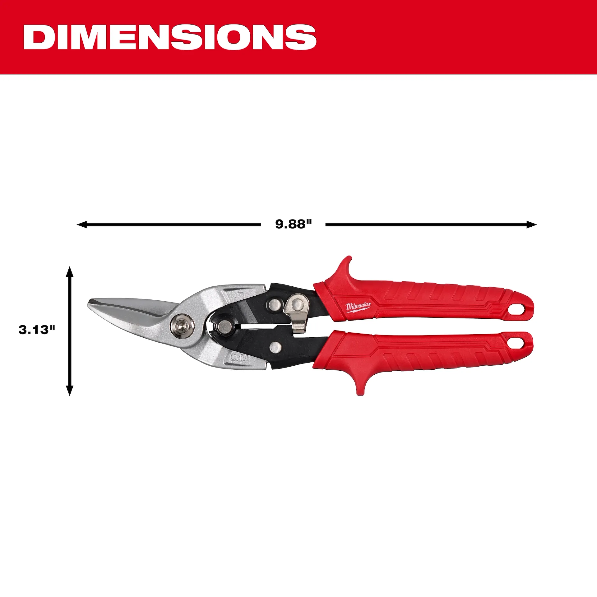 Milwaukee Left Cutting Aviation Snips - Image 4