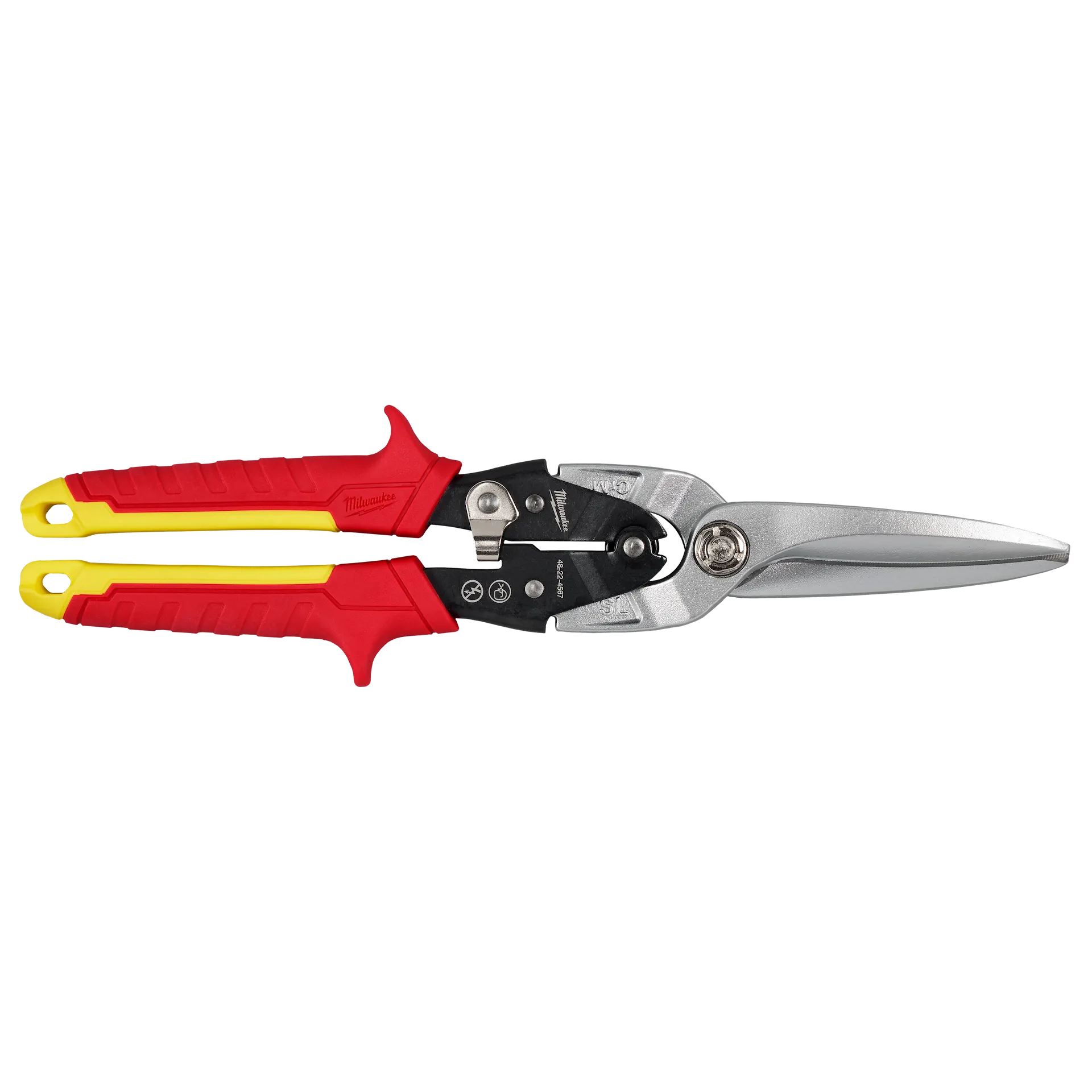 Milwaukee Long Cut Aviation Snips - Image 2