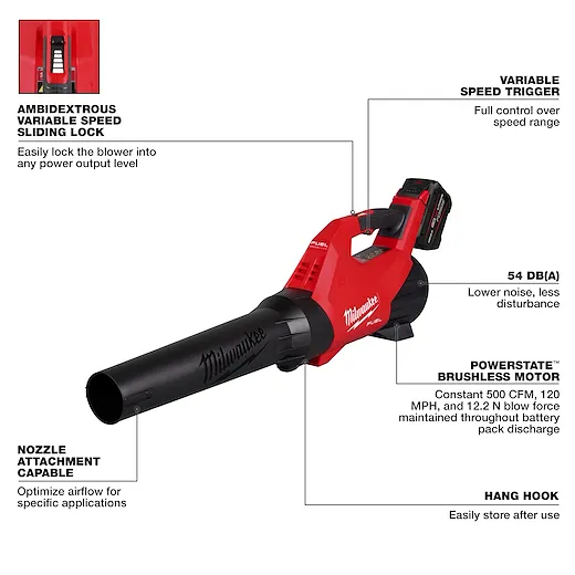 Milwaukee M18 FUEL™ Blower Kit - Image 4