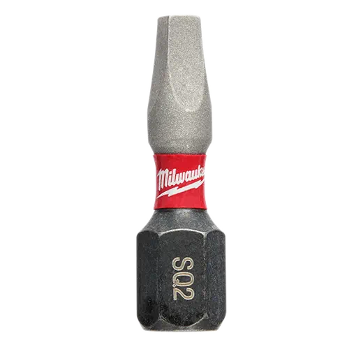 Milwaukee SHOCKWAVE™ Impact Square Bits #2 3-1/2"