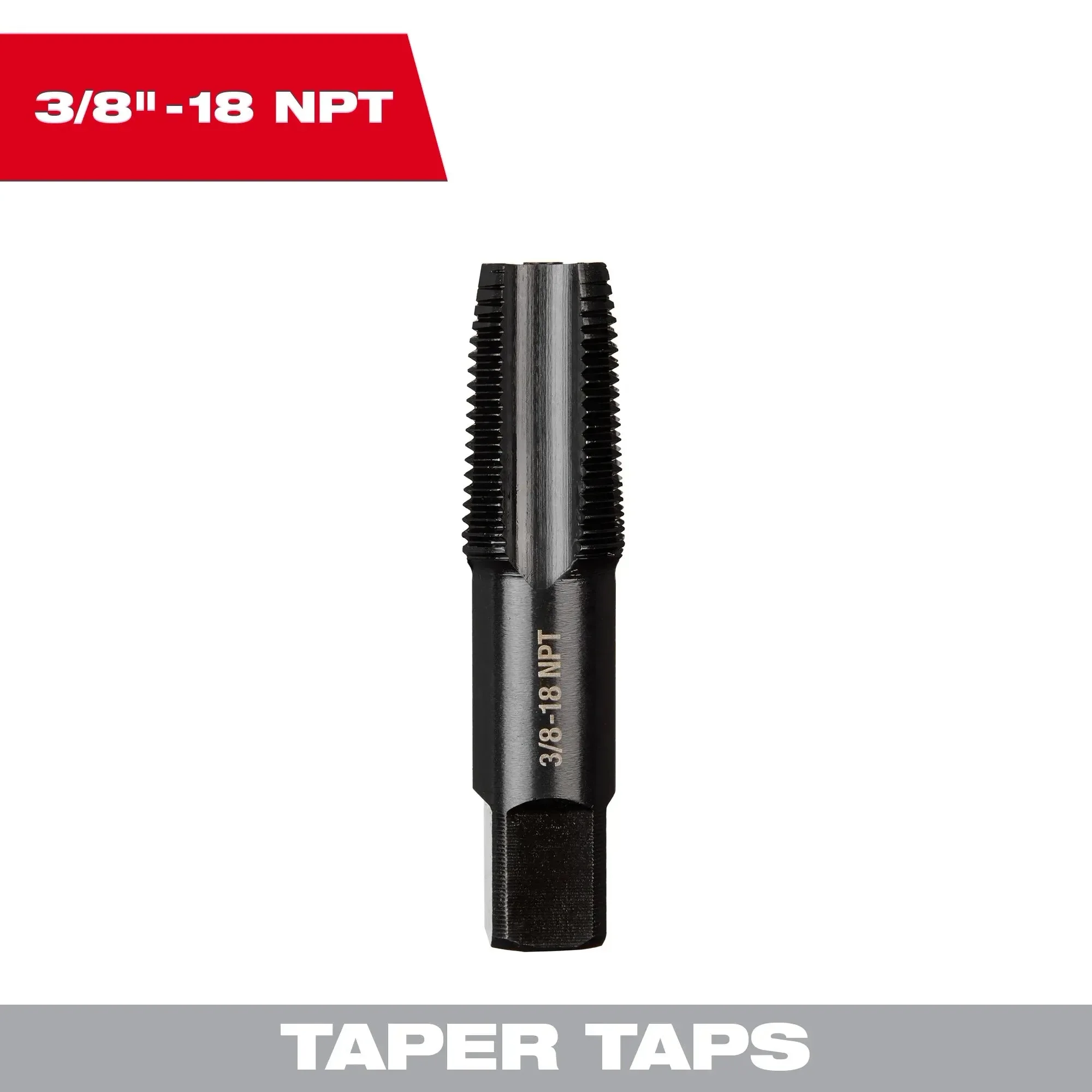 Milwaukee Straight Flute Taper Tap - Image 2