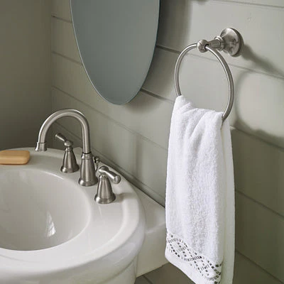 Moen Banbury Two-Handle High Arc Bathroom Faucet - Image 2
