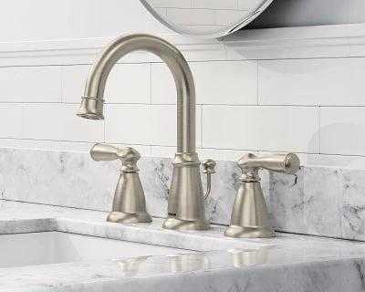 Moen Banbury Two-Handle High Arc Bathroom Faucet - Image 3