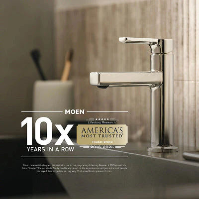 Moen Banbury Two-Handle High Arc Bathroom Faucet - Image 6