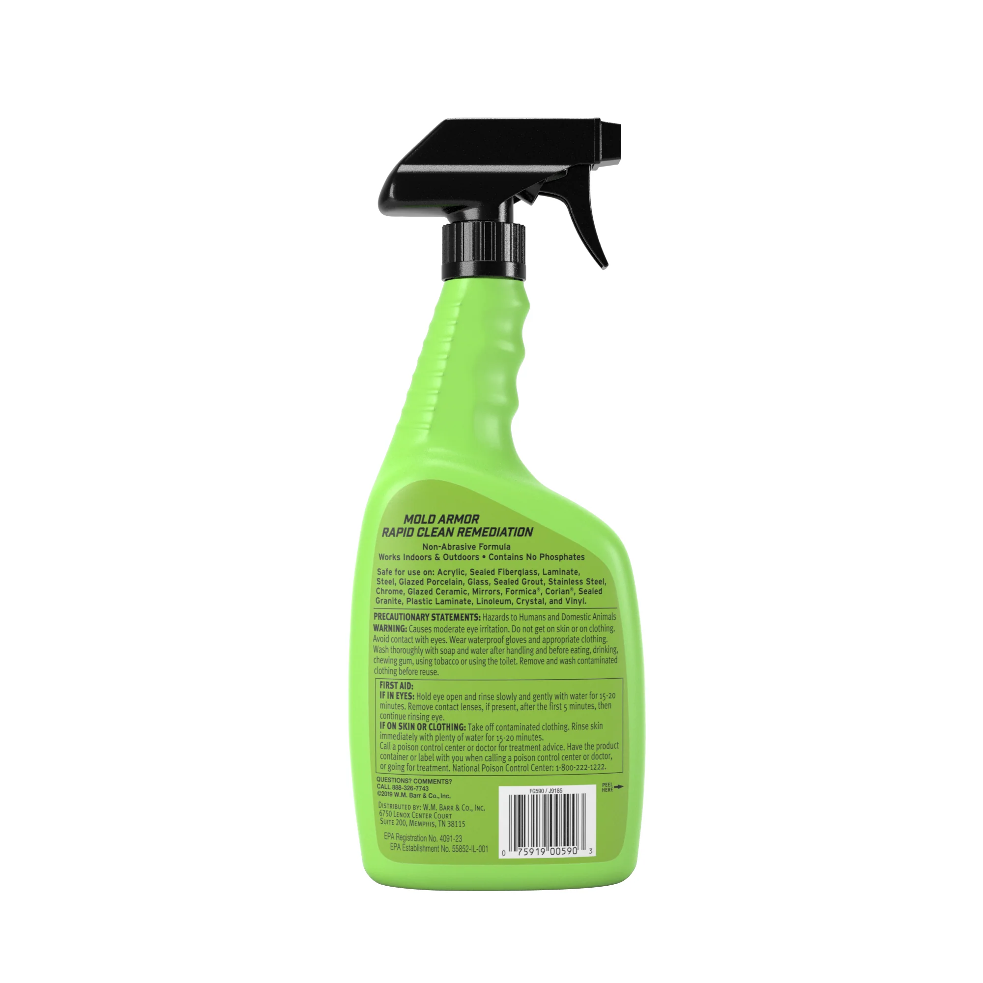 MOLD ARMOR Rapid Clean Remediation – 32oz. Spray Bottle - Image 4