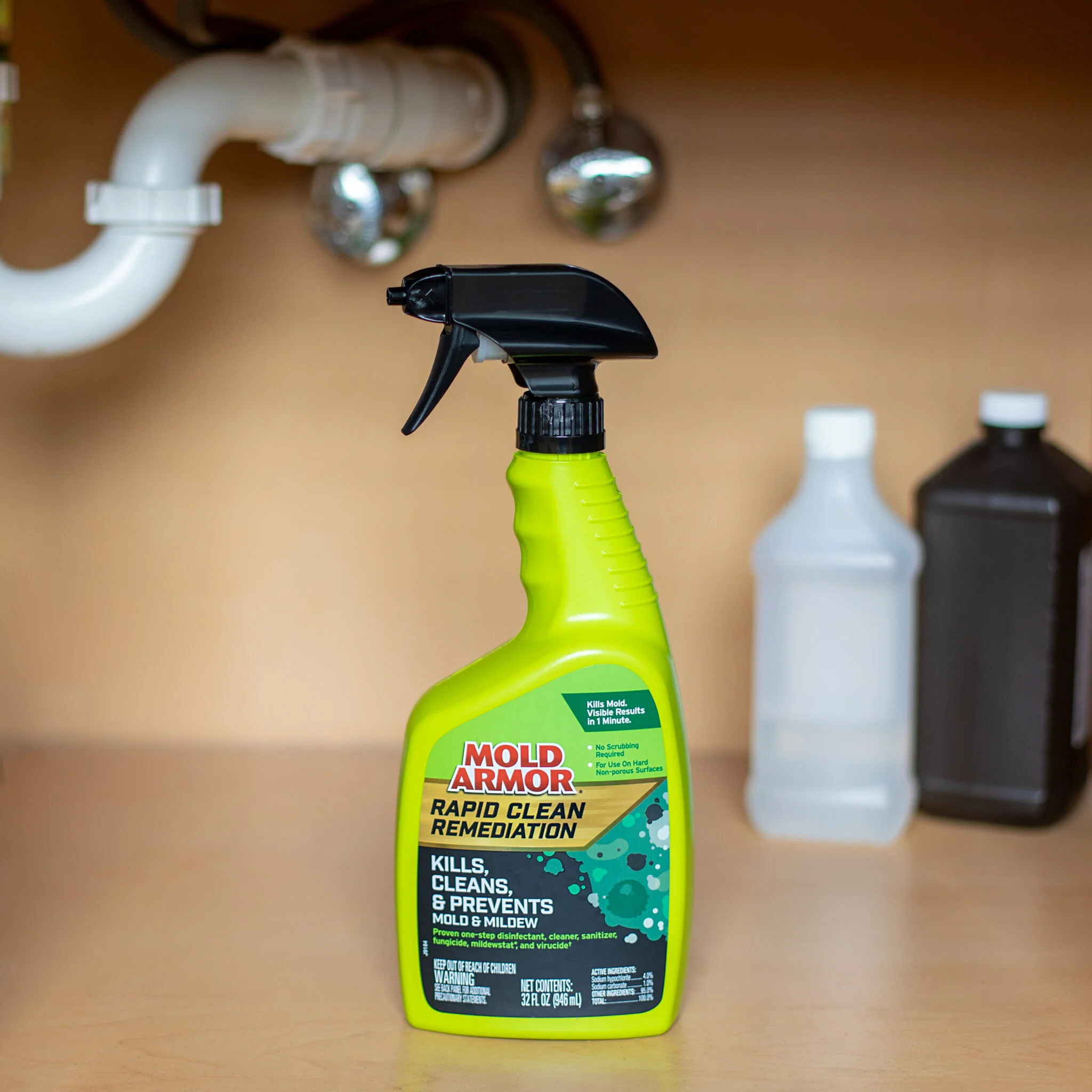 MOLD ARMOR Rapid Clean Remediation – 32oz. Spray Bottle - Image 8