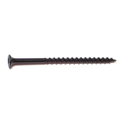 Monster Fastener Black Phosphate Steel Coarse Thread Phillips Bugle Head Drywall Screws - Image 3