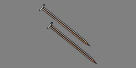 Monster Fastener Brown Painted Steel Panel Flat Head Nails - Image 2
