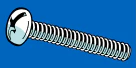 Midwest Fastener Combo Round Machine Screws Zinc