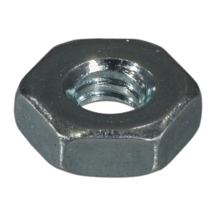 Monster Fastener Zinc Plated Grade 2 Steel Coarse Thread Hex Machine Screw Nuts - Image 2