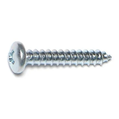 Monster Fastener Zinc Plated Steel Phillips Pan Head Sheet Metal Screws - Image 8