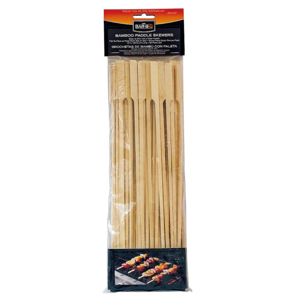 Mr. Bar-B-Q Bamboo Paddle Skewers - Image 2