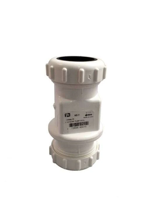 NDS 1.5" Sump Pump Check Valve
