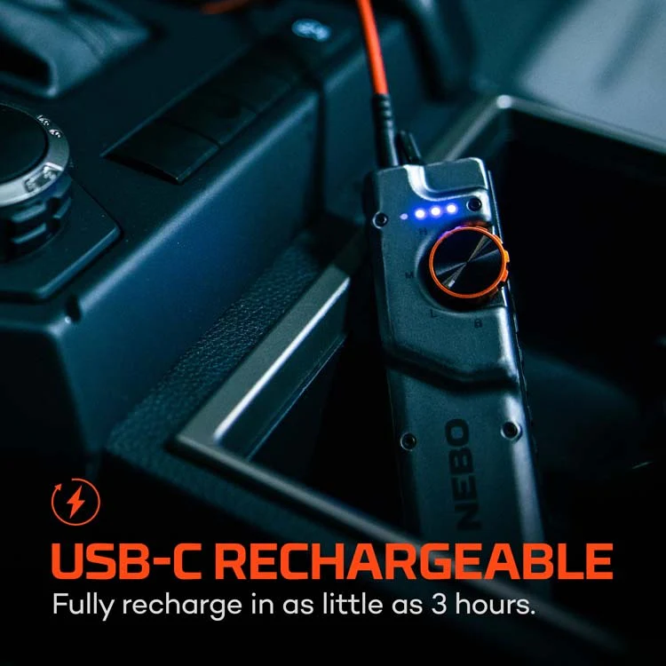 Nebo Edge 2K EDC Tactical Flashlight - Image 8