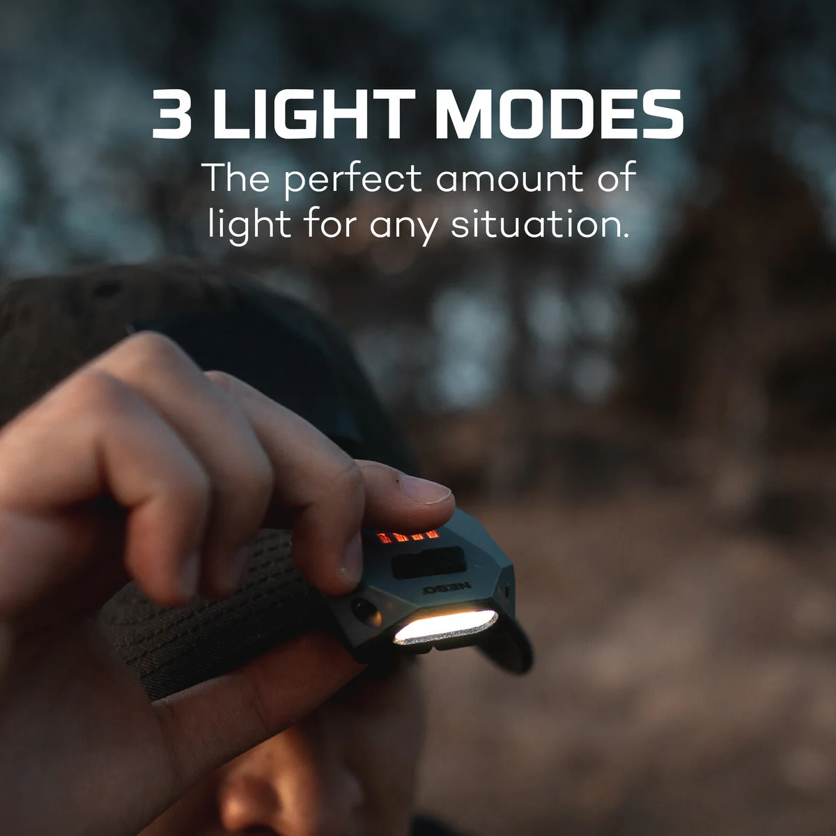 NEBO EINSTEIN Rechargeable Cap Light - Image 2