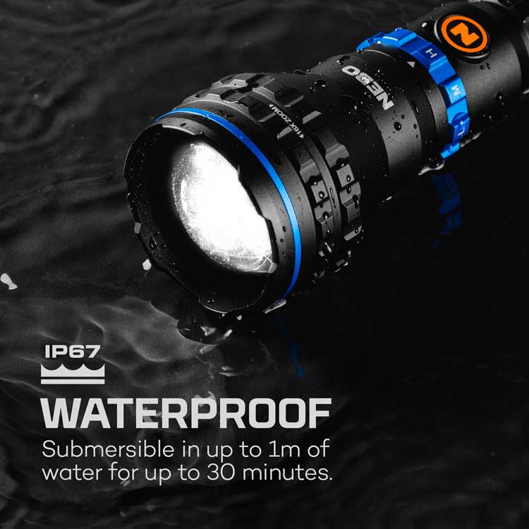 Nebo Luxtreme MZ60 Blueline Flashlight - Image 5