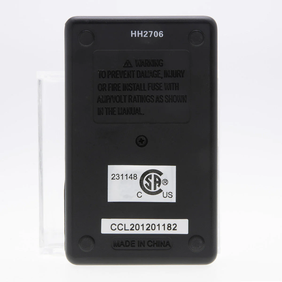 NSi Industries TES-MT12 5-Function 12-Range Analog Multitester - Image 5