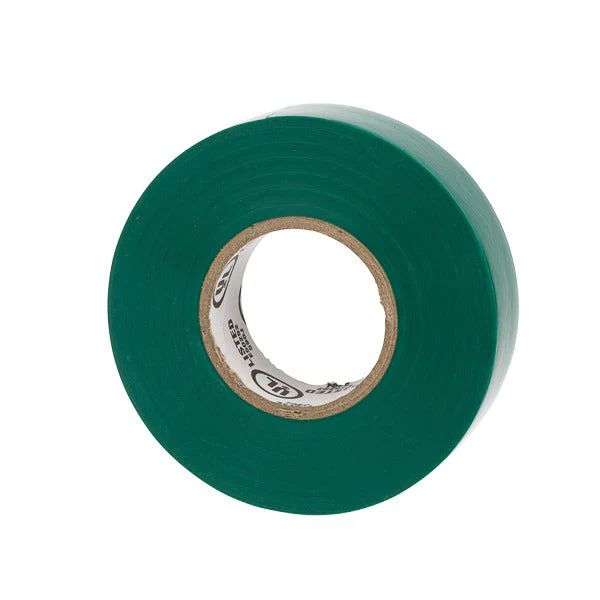NSI Industries WW-732-GN WarriorWrap Premium Medium 3/4 in. x 66 ft. 7 mil Vinyl Electrical Tape, Green - Image 8