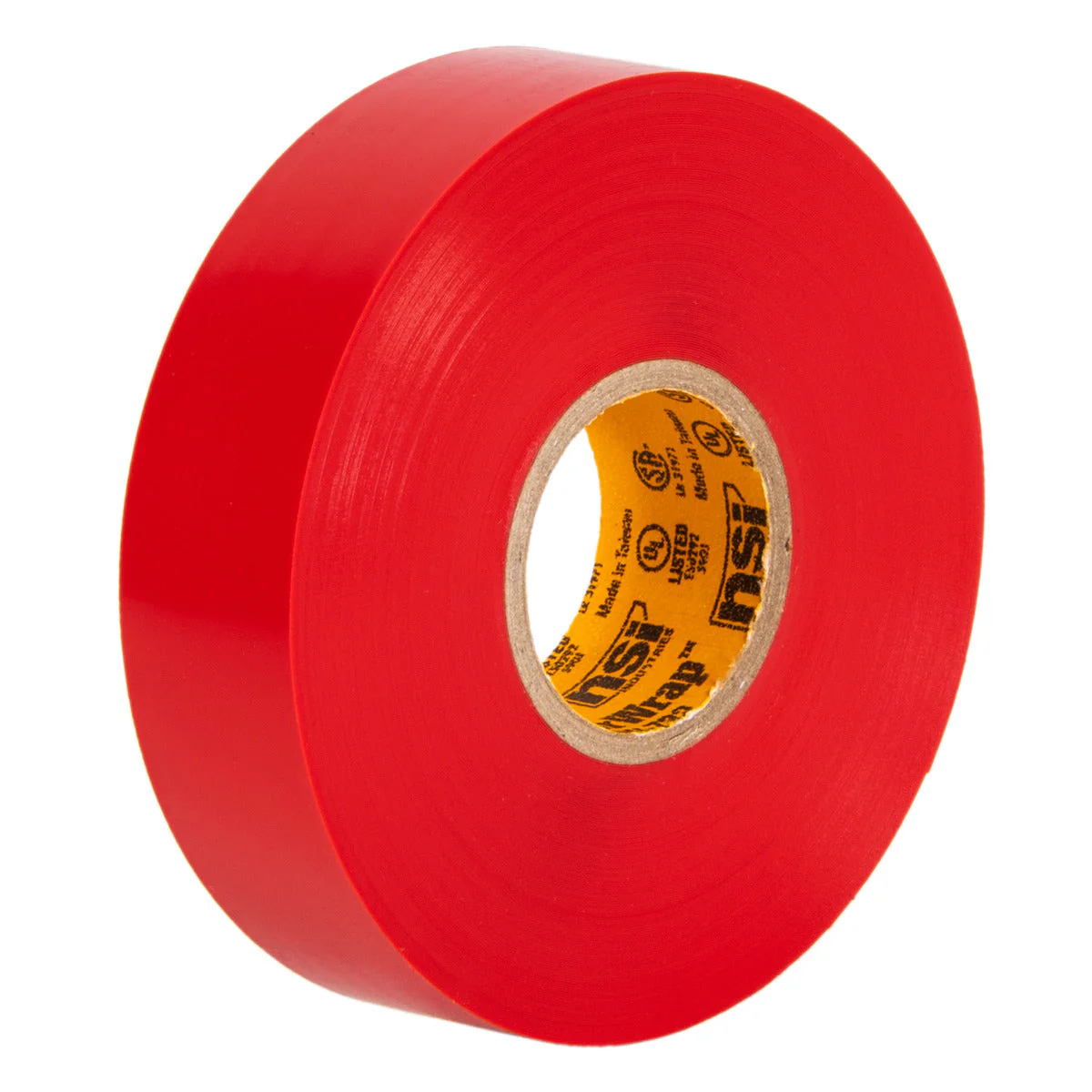 NSI Industries WW-732-RD WarriorWrap Premium Medium 3/4 in. x 66 ft. 7 mil Vinyl Electrical Tape, Red - Image 5