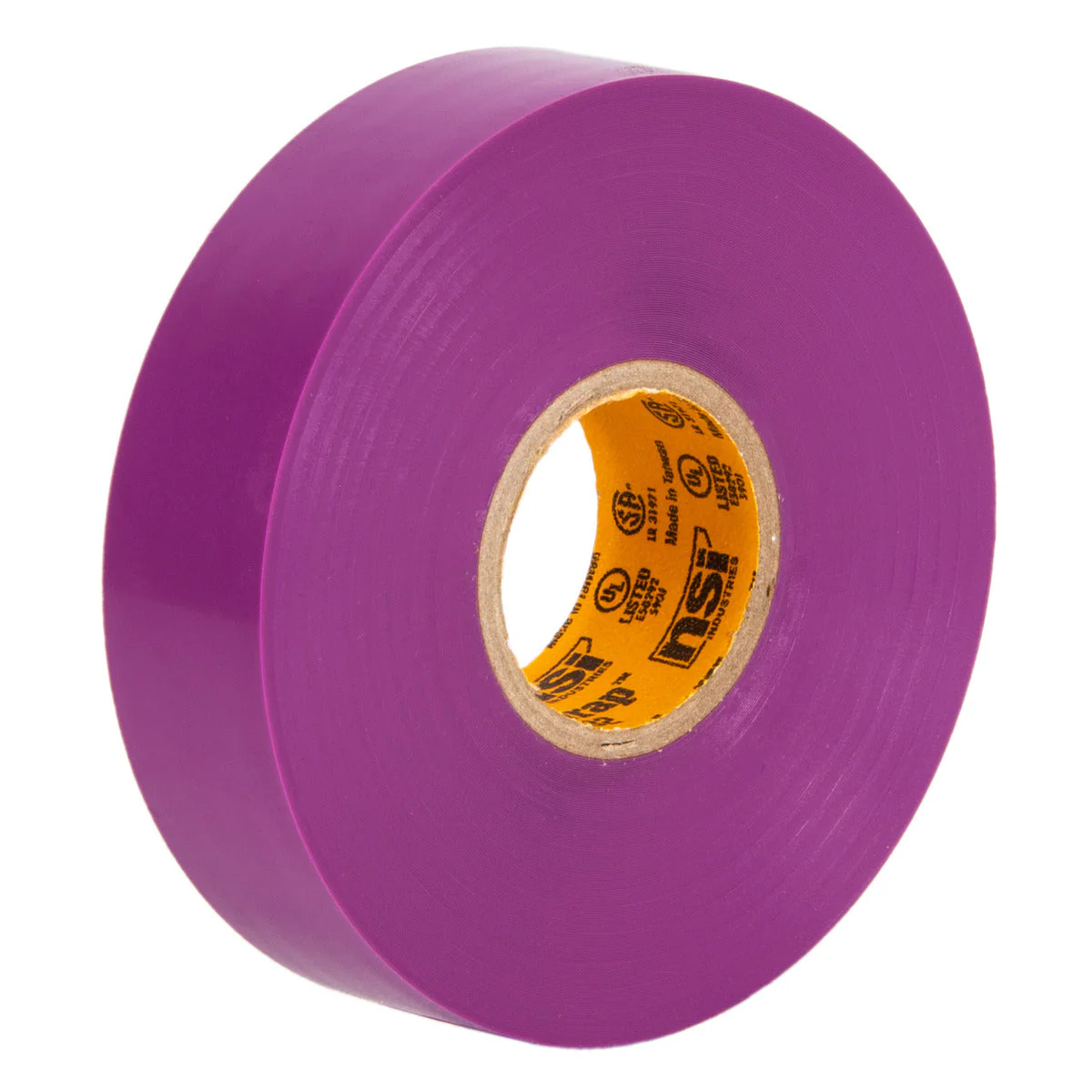 NSI Industries WW-732-VT WarriorWrap Premium 3/4 in. x 66 ft. 7 mil Vinyl Large Electrical Tape, Violet - Image 6