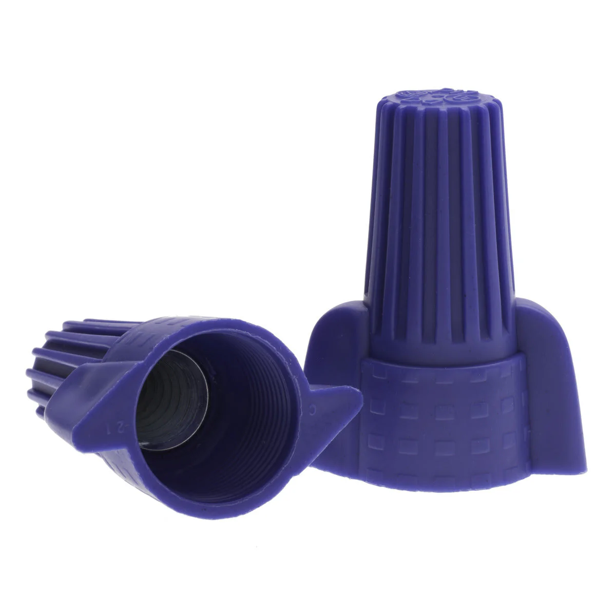 NSI Industries WWC-B-C Easy-Twist Winged Wire Connector, Standard Type, 14-6 AWG, Blue - 50 Count - Image 5