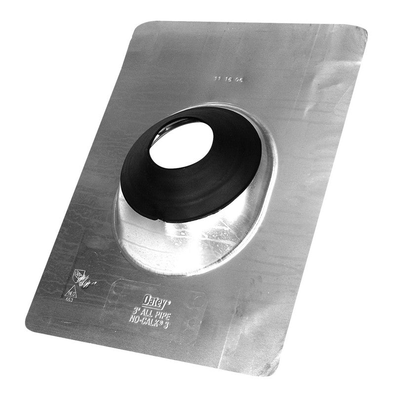 Oatey® Aluminum No-Calk® Roof Flashings/Standard Base 3"