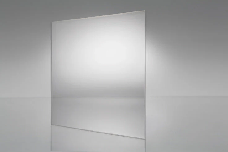Optix 24-in x 48-in x .080-in Clear Acrylic Sheet