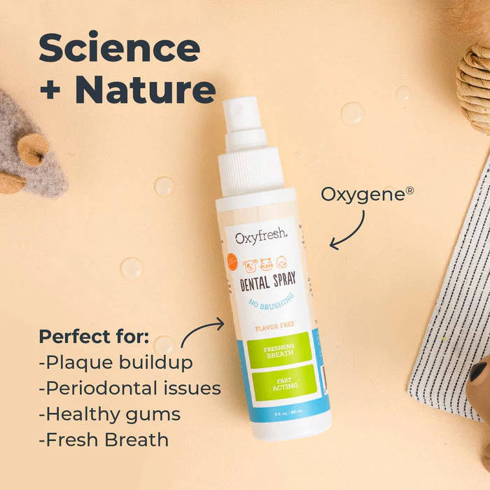 Oxyfresh Premium Pet Dental Spray - Fastest Way to Eliminate Pet Bad Breath - Image 4