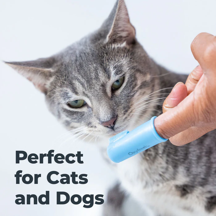 Oxyfresh Premium Pet Toothbrush Set - 6 Super Soft Finger Brushes - Image 7