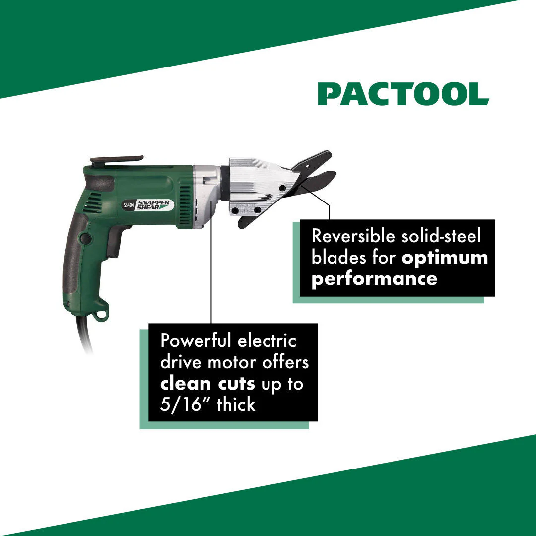 PacTool SS404 Snapper Shear - Fiber Cement Siding Shear - Image 2
