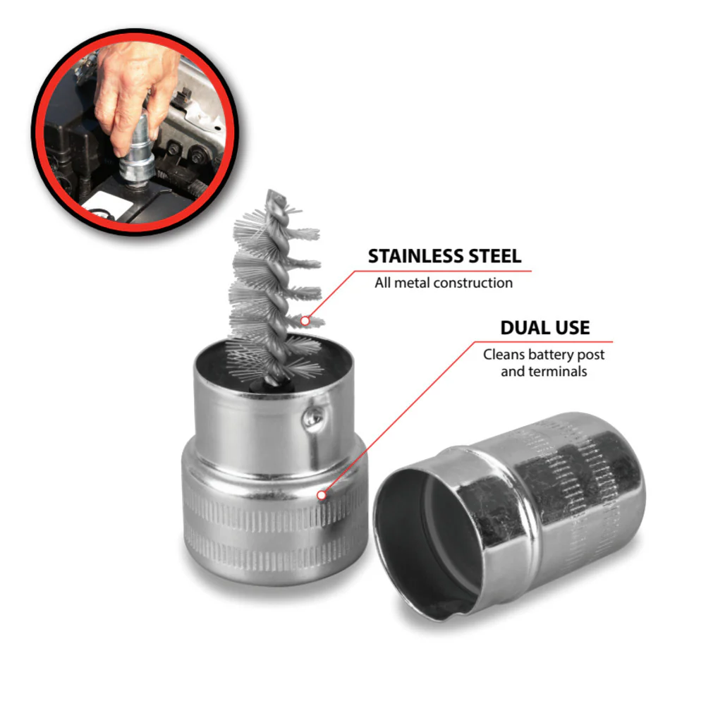 Performance Tool W147C Metal Battery Terminal Brush - Image 3