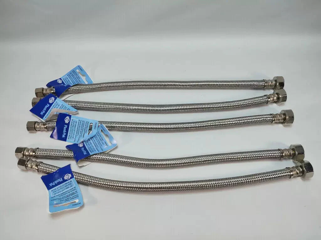Plumb Pak E-Z Faucet Supply Tubes. Stainless Steel 16"