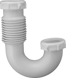 Plumb Pak Flex 'N Fix J-Bend 11/2" x 11/2" or 11/2" x 11/4" White