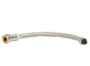 Quick Fitting 1/2” Straight Valve x 1/2” FIP, 18” Faucet Connector Hose, EPDM Seal - Image 2