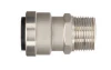 QuickFitting 1/2” x 1/2” MNPT Straight Male Adapter