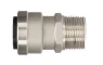 QuickFitting Stainless Steel Push Fittings 3/4” x 3/4” MNPT Straight Male Adapter