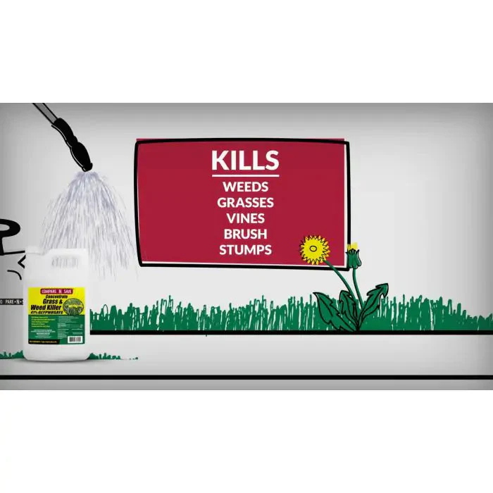 Ragan & Massey Compare-N-Save Concentrate Grass and Weed Killer 41% Glyphosate - Image 7