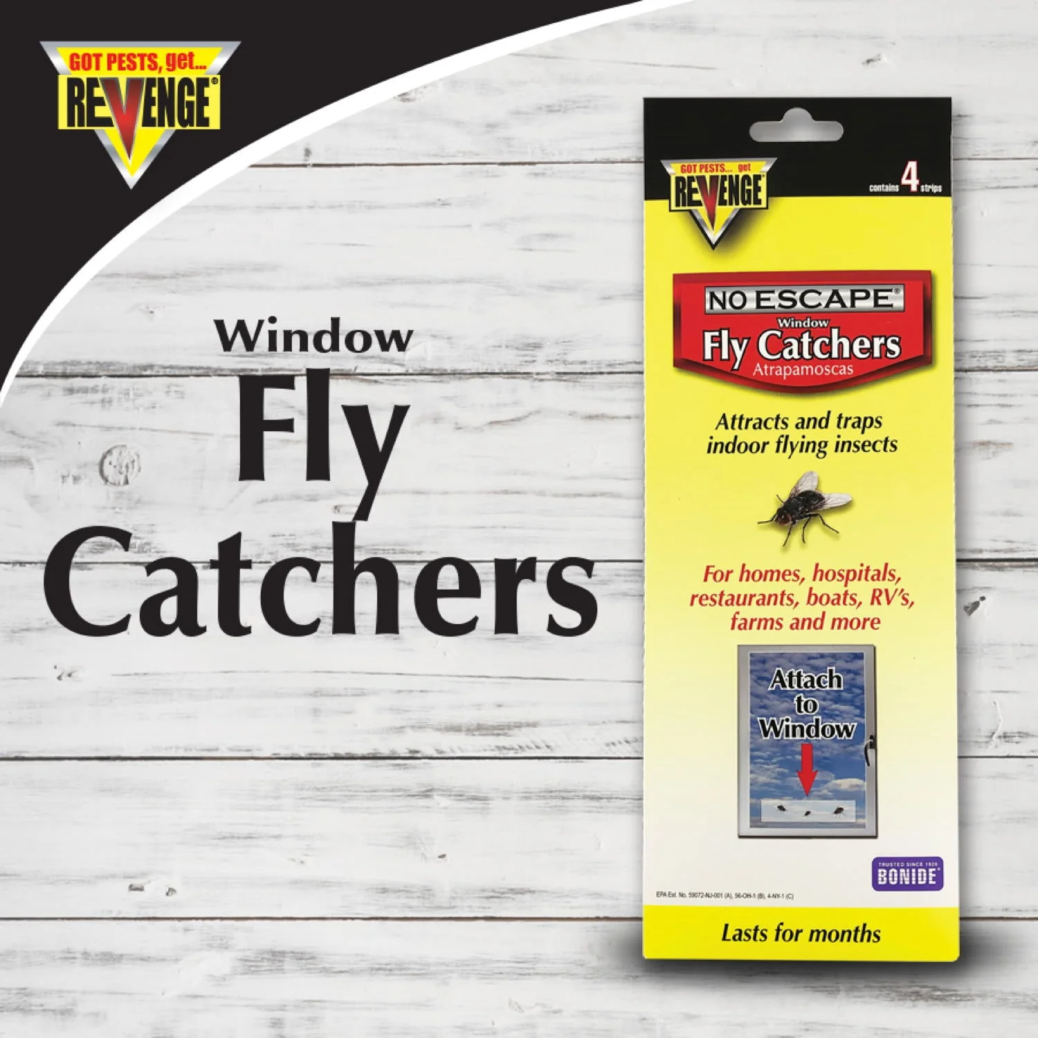 REVENGE® Window/Screen Fly Catcher - Image 2