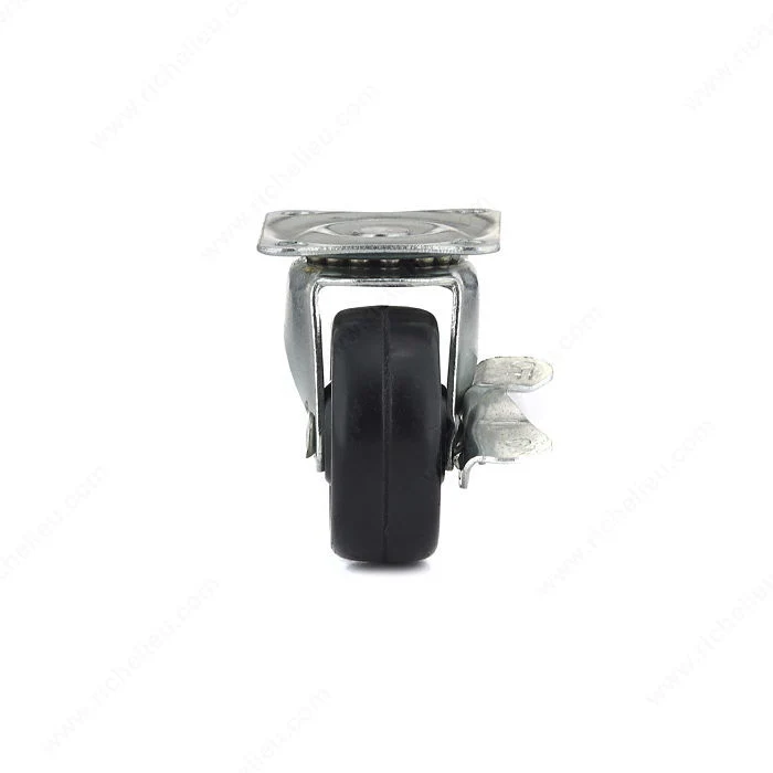 Richelieu Hardware Black Rubber Casters for General Duty - Image 3