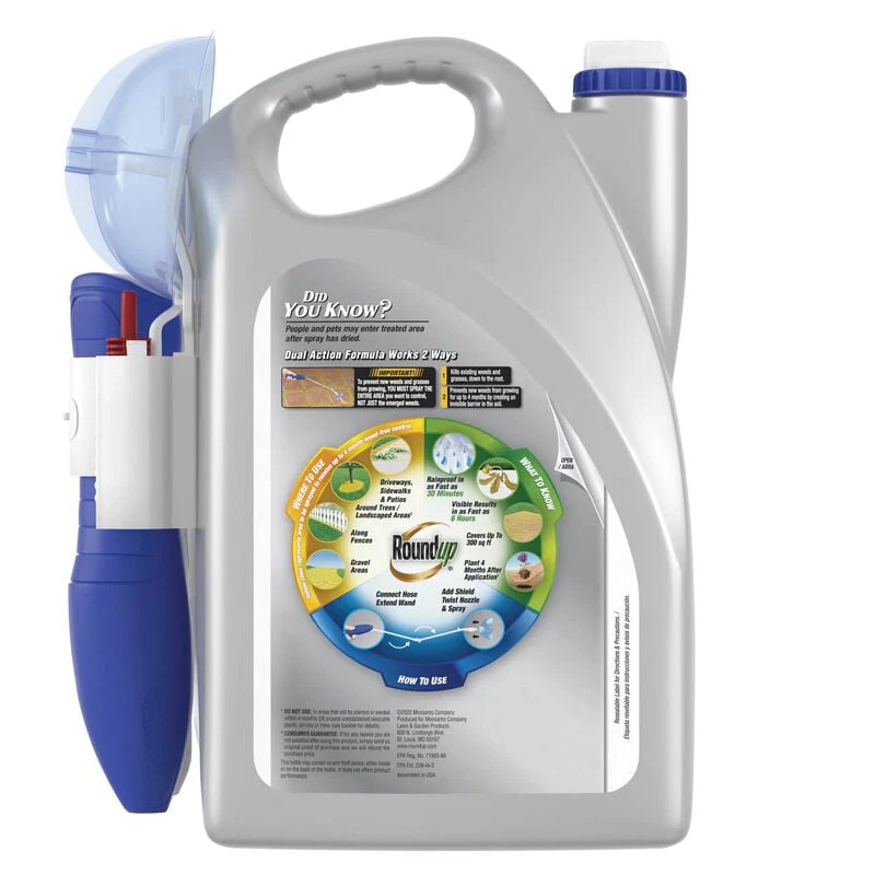Roundup® Dual Action Weed & Grass Killer Plus 4 Month Preventer with Sure Shot® Wand - Image 2