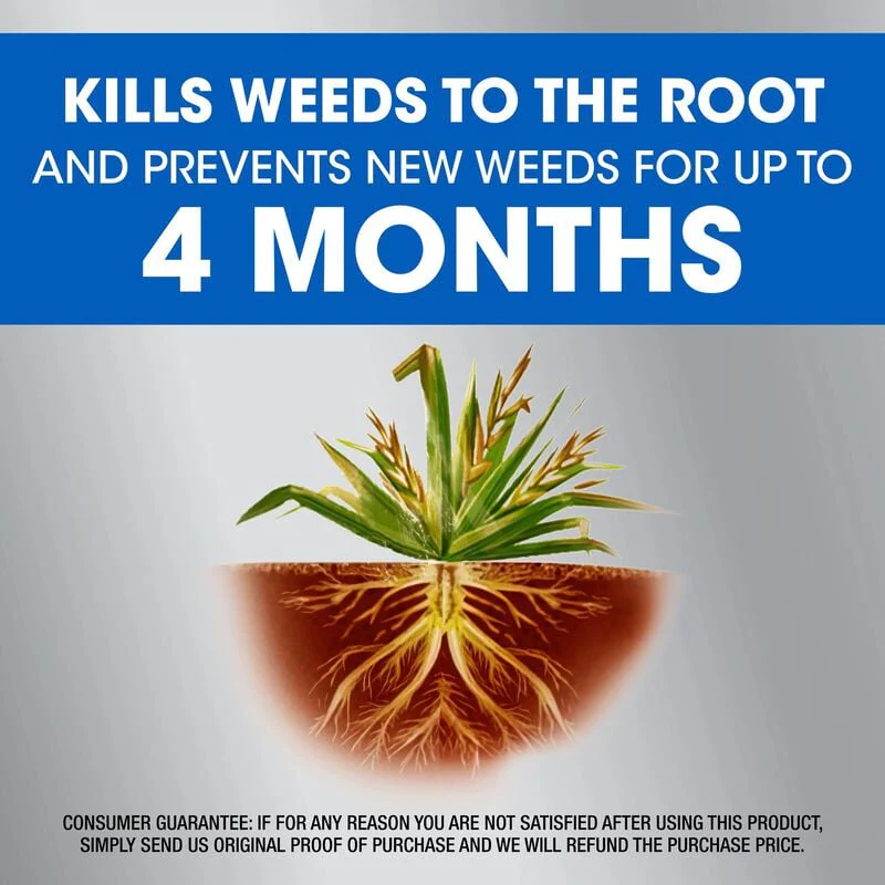 Roundup® Dual Action Weed & Grass Killer Plus 4 Month Preventer with Sure Shot® Wand - Image 6