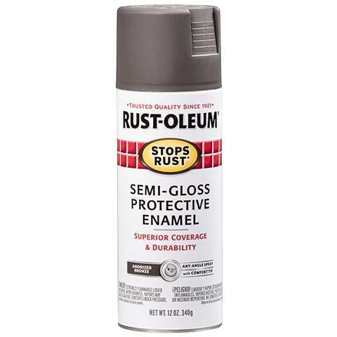 Rust-Oleum® Protective Enamel Spray Paint Semi-Gloss Anodized Bronze